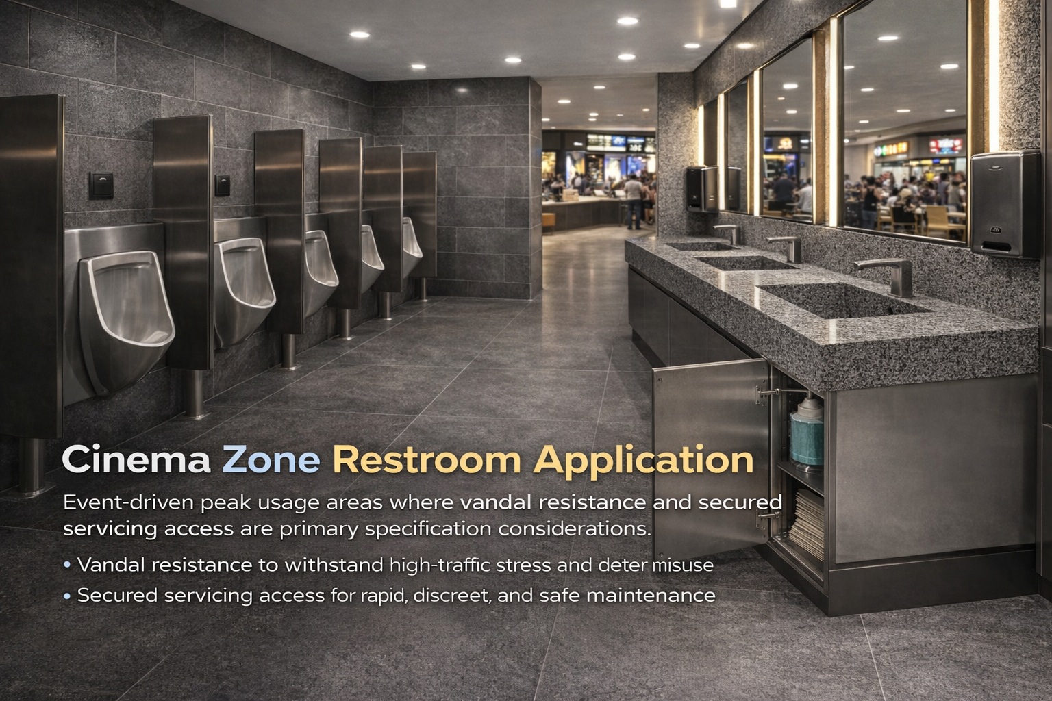 Cinema Zone Restroom Application